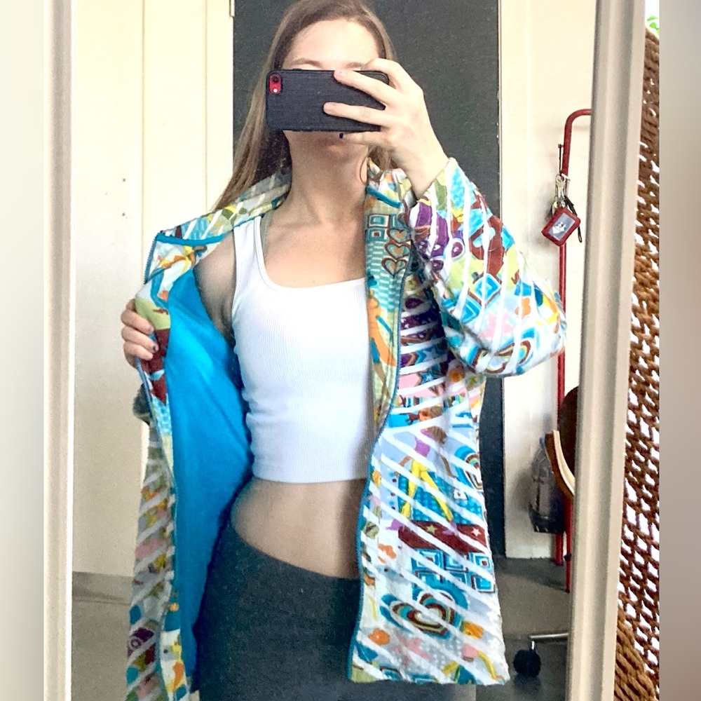 Parsley & Sage Colorful Jacket Zip Up